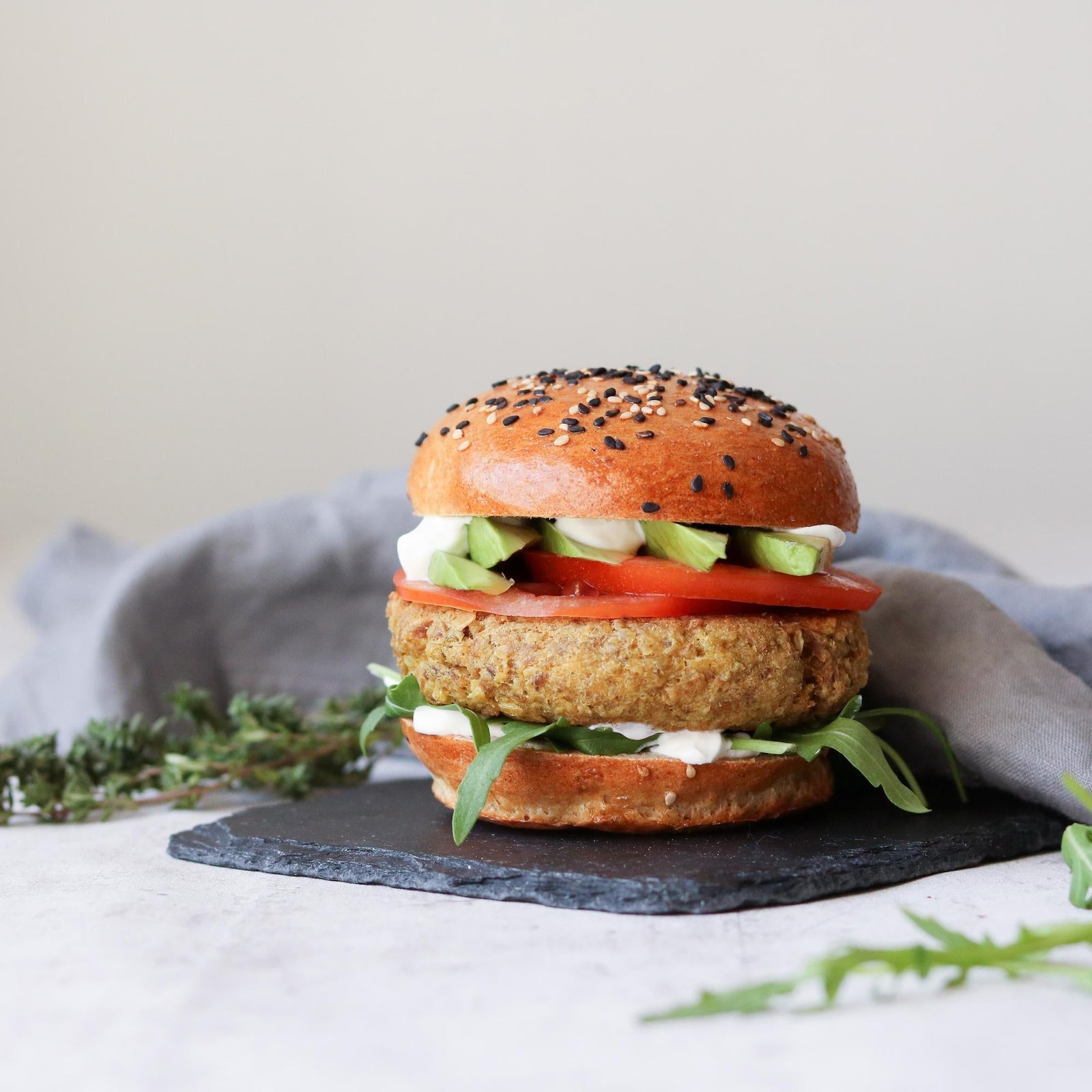 Hamburger di tonno