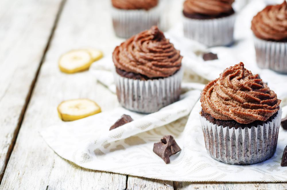 Muffin con crema al tofu