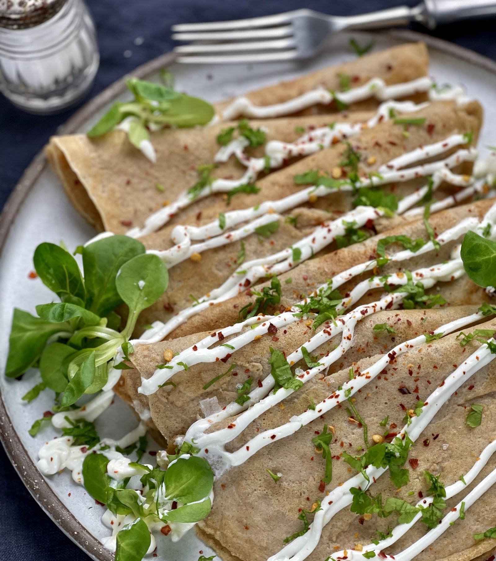 Crêpes al tofu