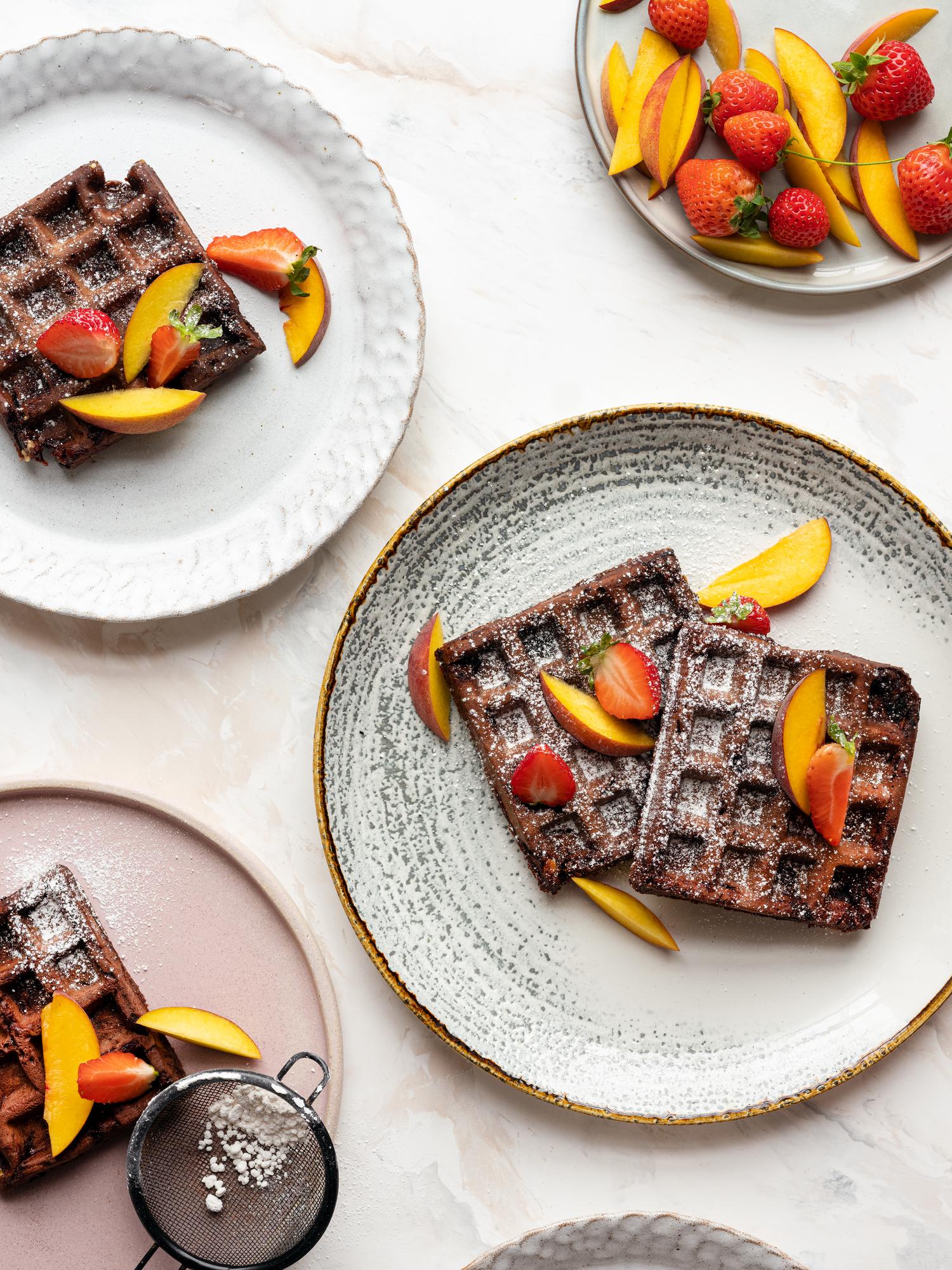 Waffle triplo cioccolato