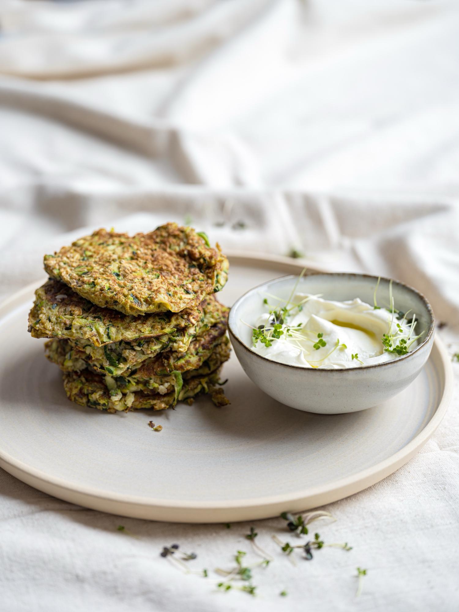 Frittelle turche di zucchine (kabak mücveri)