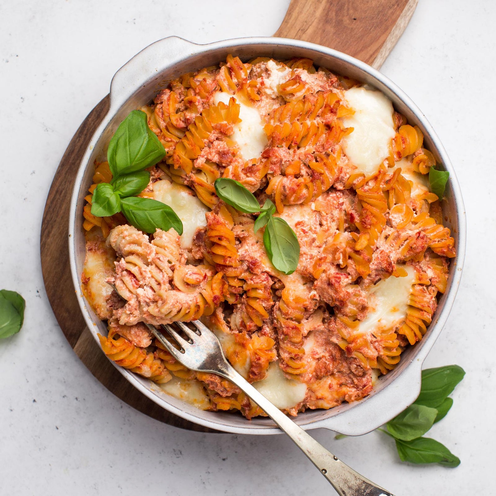 Pasta al forno con ricotta