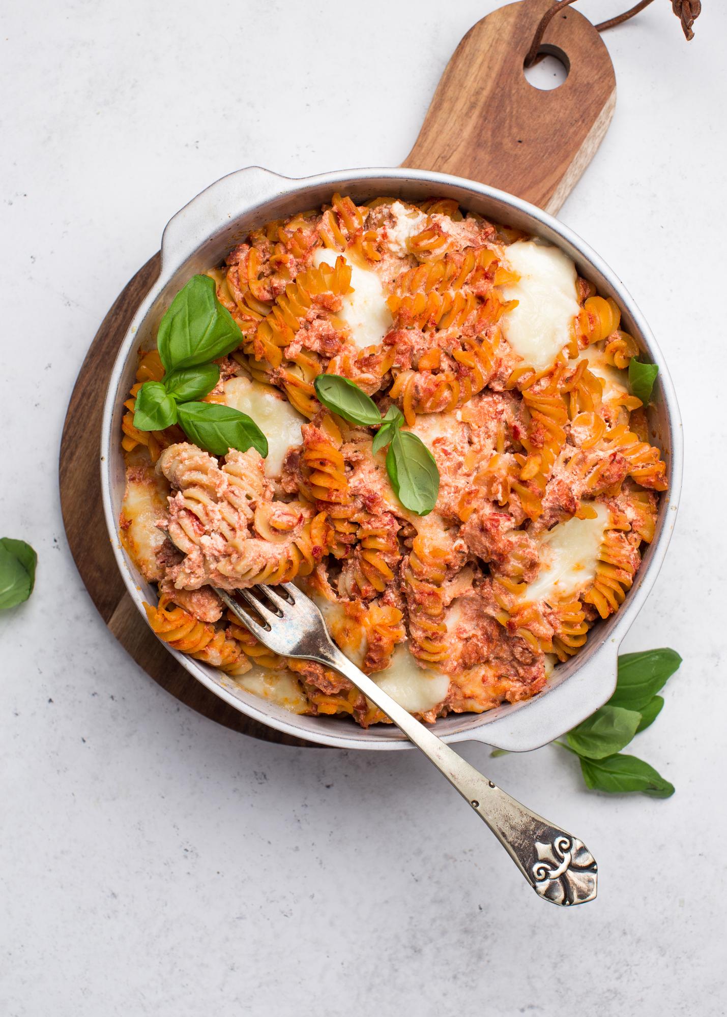 Pasta al forno con ricotta