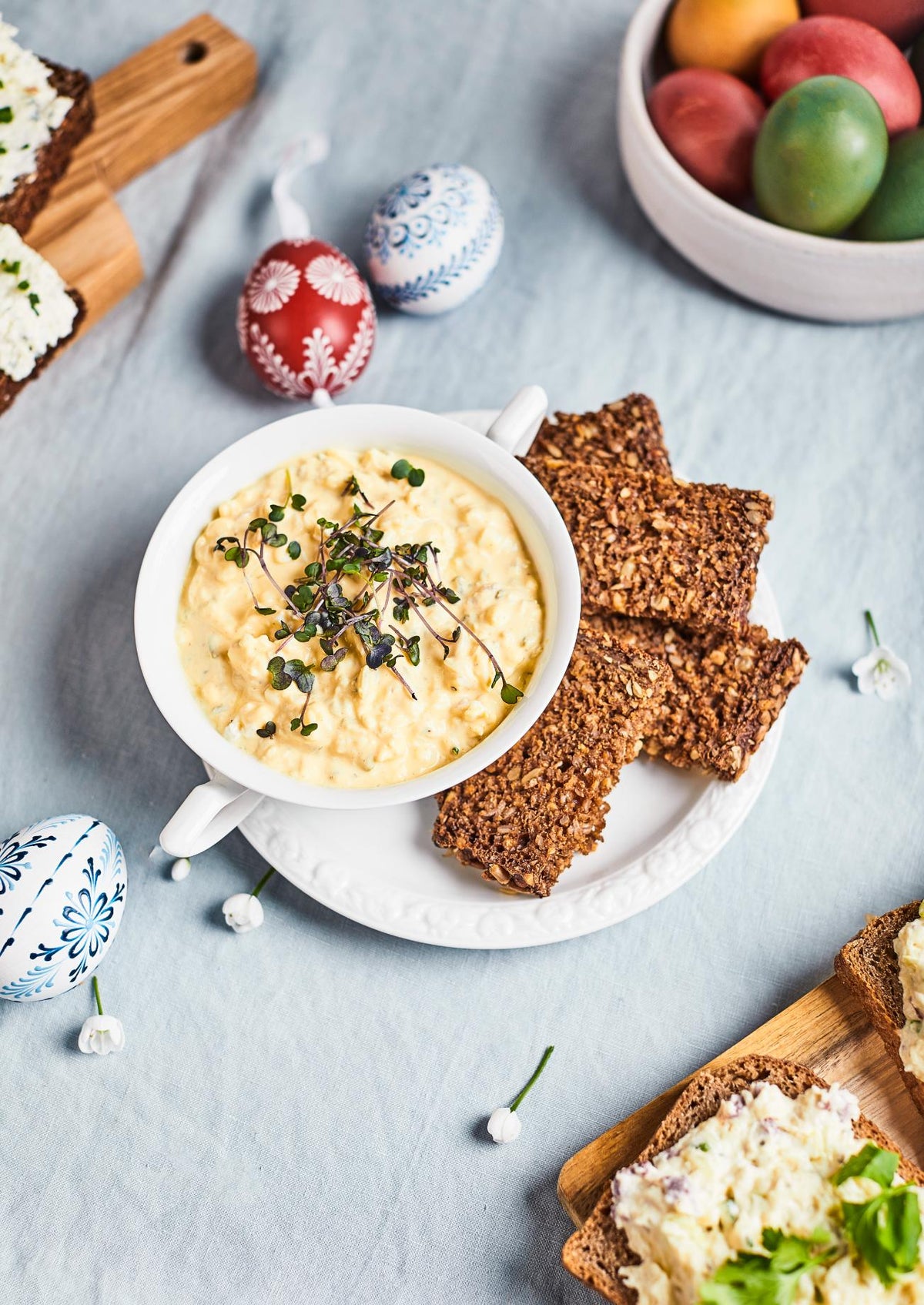 Crema di uova con ricotta