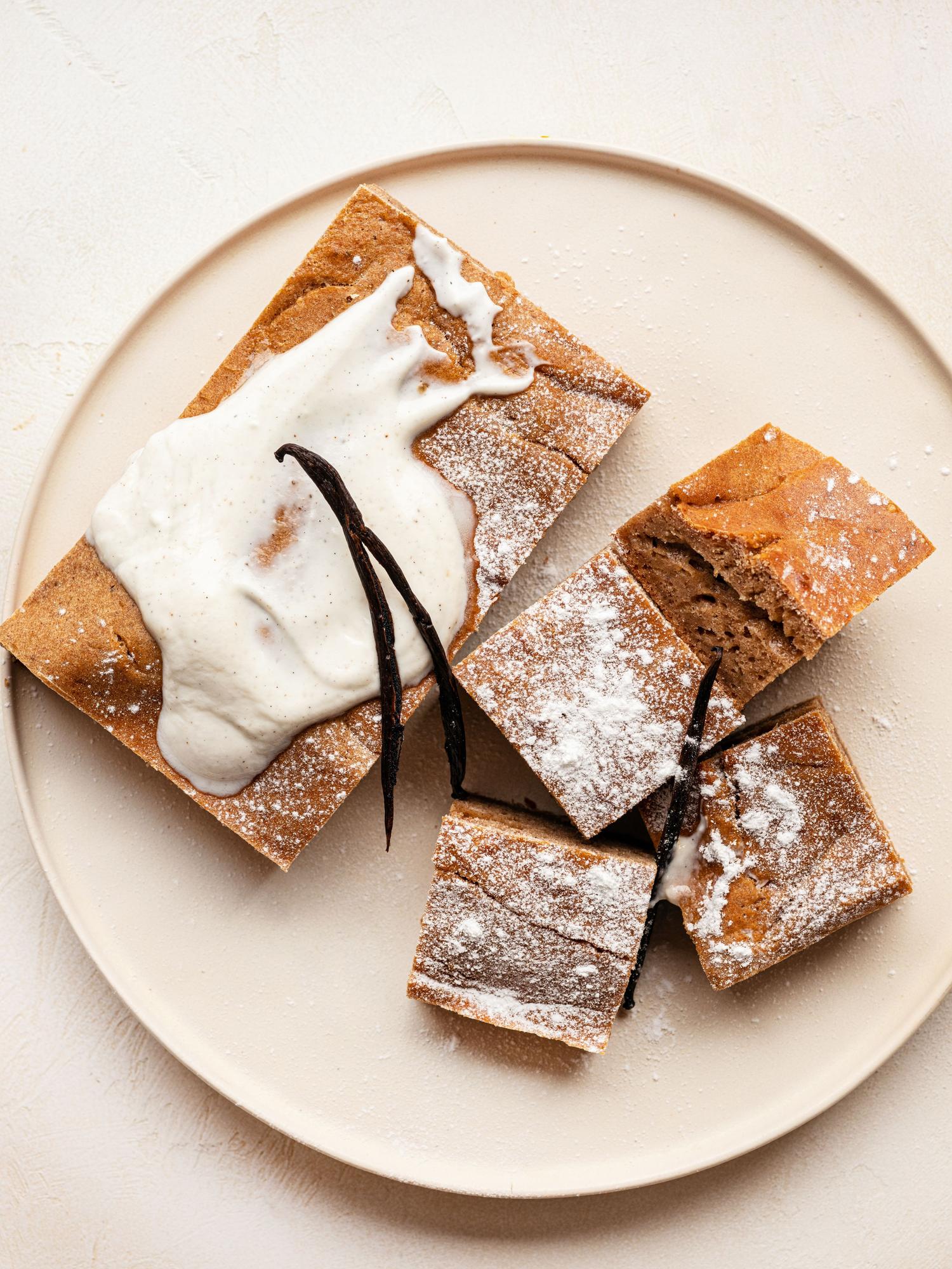 Torta alla vaniglia