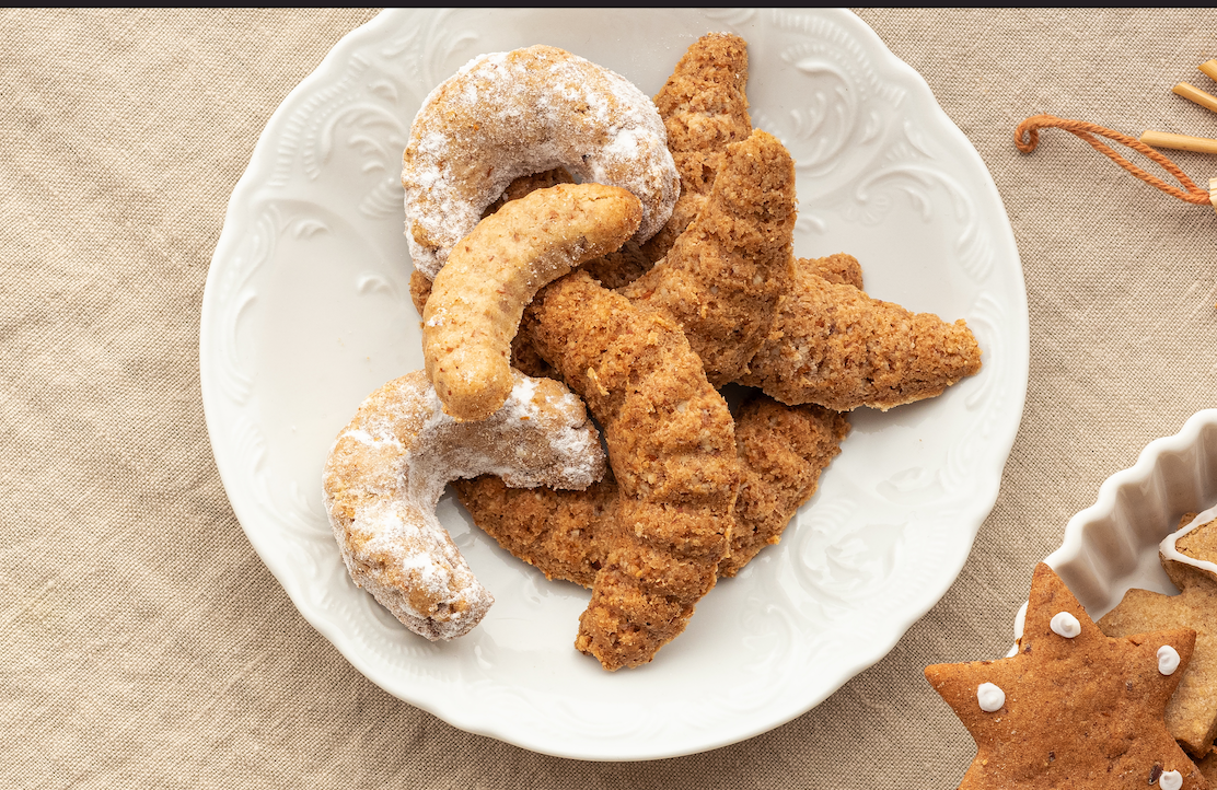 Cornetti alla vaniglia con scorza d'arancia