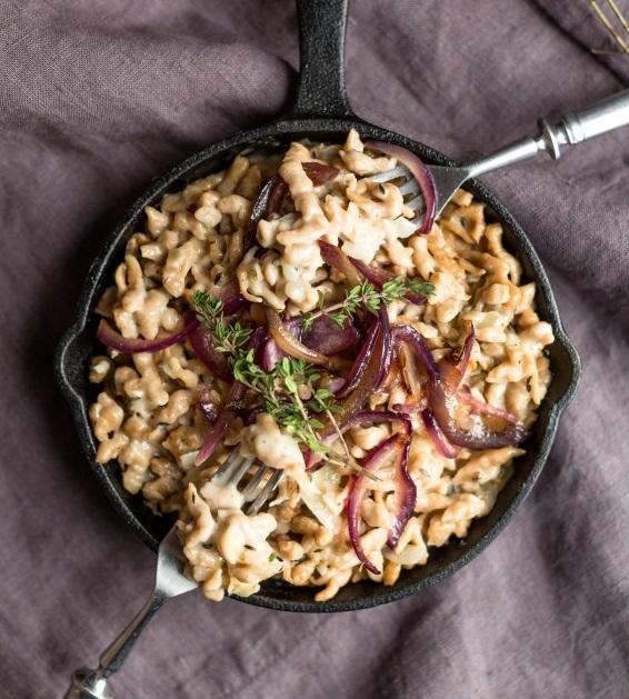 Spätzle integrali al formaggio