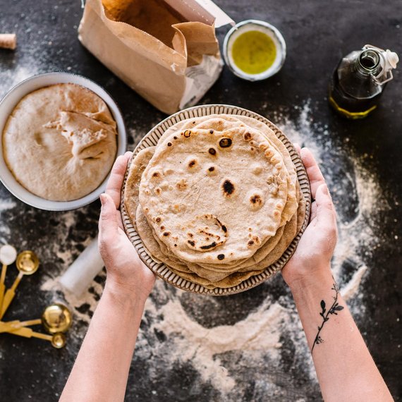 Tortillas integrali - ricetta base