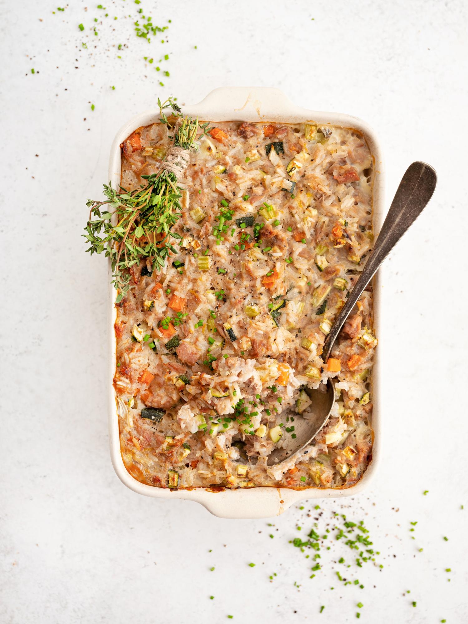 Tonno al forno gratinato