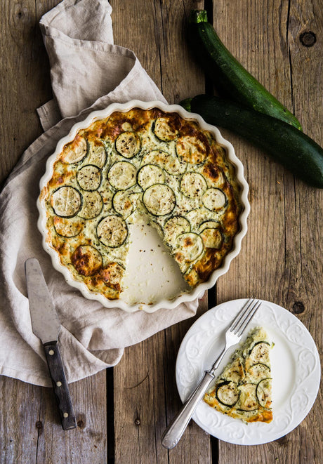 Frittata con zucchine e ricotta