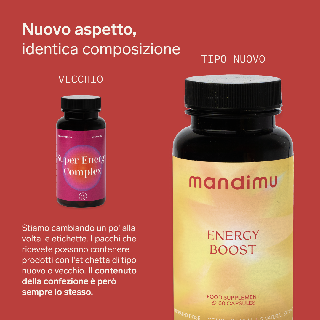 Sostegno energetico – 60 capsule