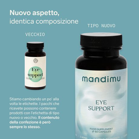 Sostegno alla vista – 60 capsule