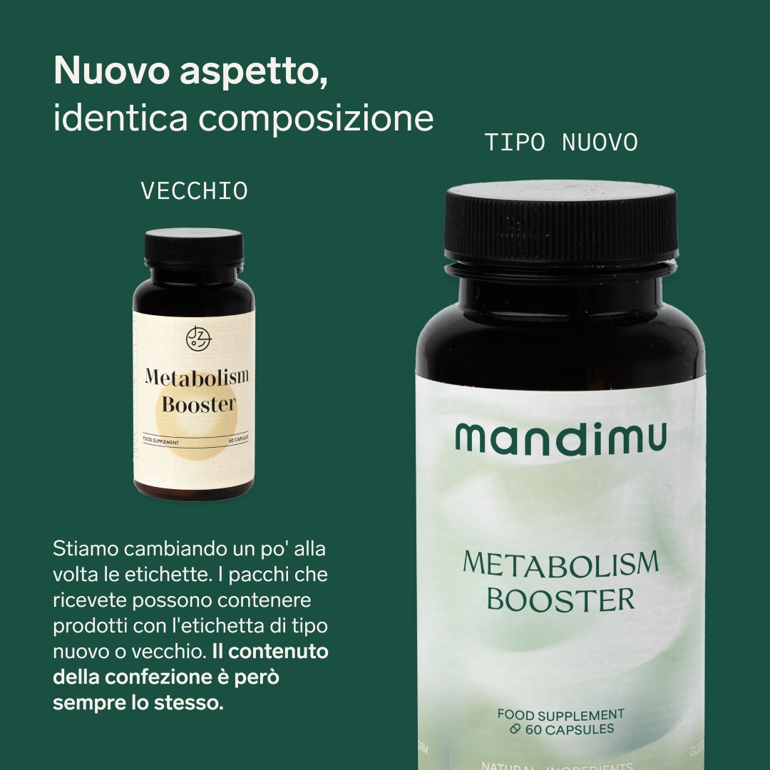 Sostegno del metabolismo – 60 capsule