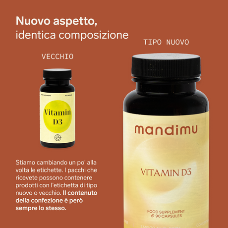 Vitamina D3 – 90 capsule