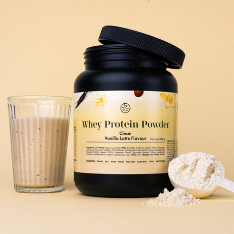 Proteina del siero del latte al gusto latte alla vaniglia ☕