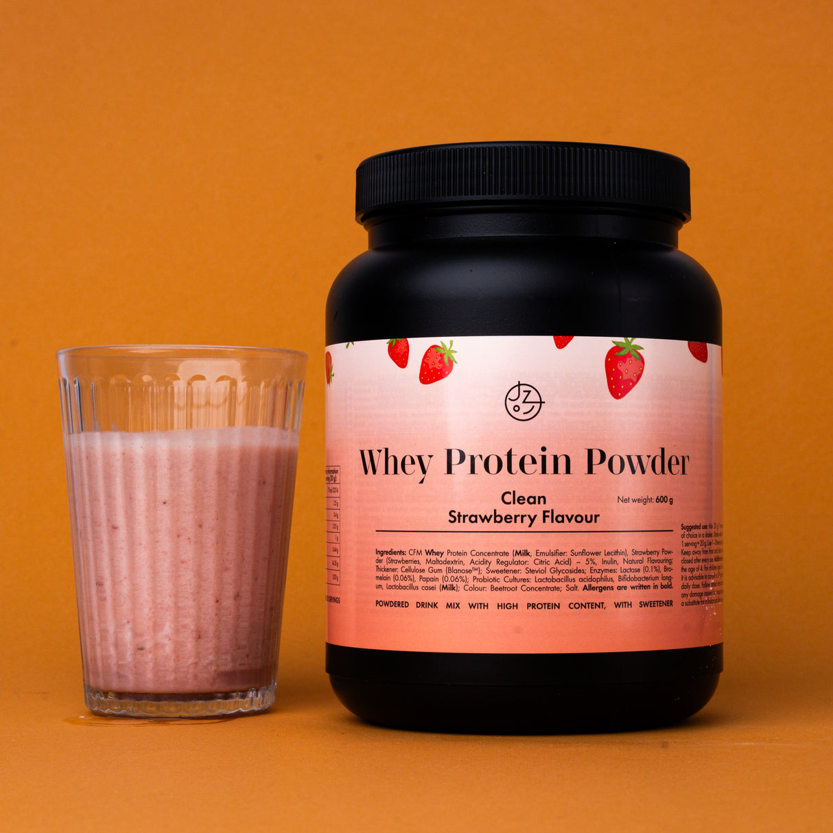 Proteina del siero del latte al gusto fragola 🍓