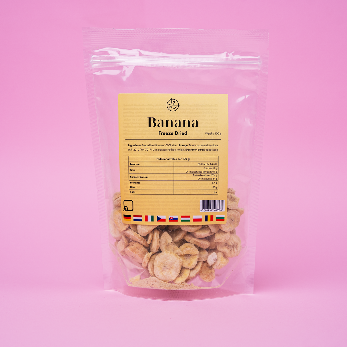 Banane liofilizzate 🍌 100 grammi