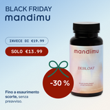 Black Friday – Basta gonfiore (Debloat) – 60 capsule vegane – €13.99