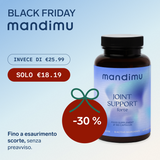 Black Friday – Nutrimento per le articolazioni FORTE – 180 capsule – €18.19