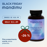 Black Friday – Magnesio FORTE- 90 capsule – €11.89