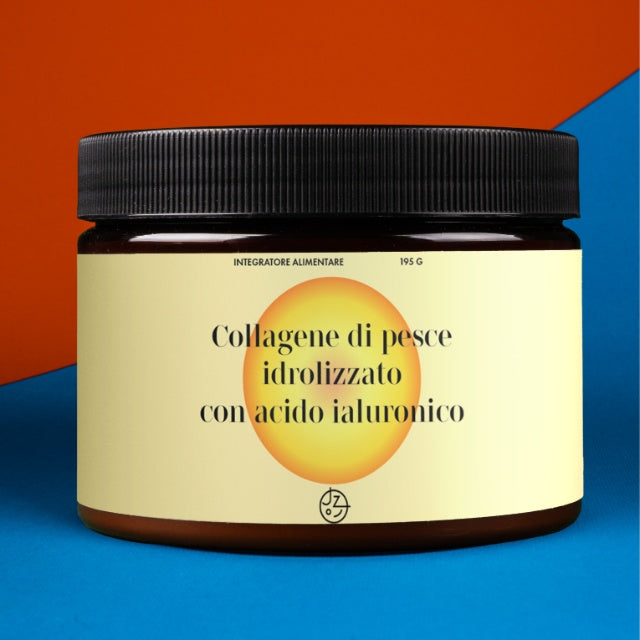 Collagene di pesce idrolizzato con acido ialuronico (essenza di mango)
