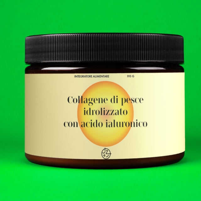 Collagene di pesce idrolizzato con acido ialuronico (essenza di mango)