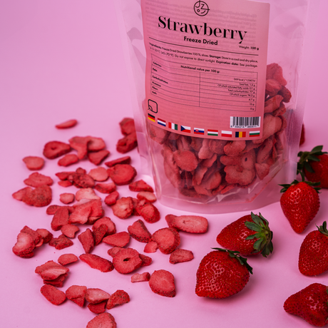 Fragole liofilizzate 🍓 100 grammi