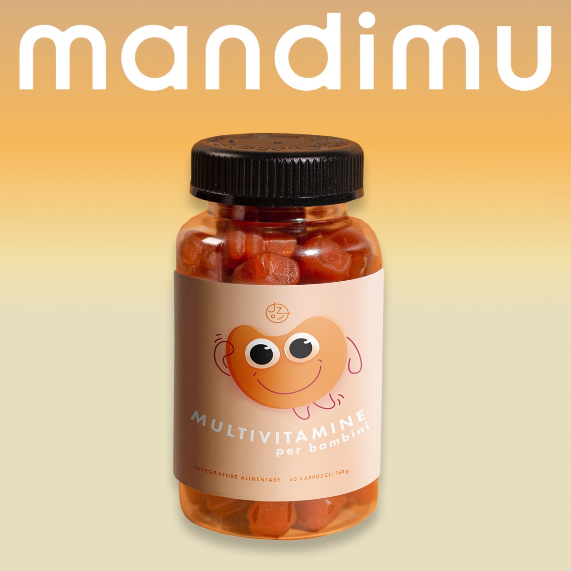 Multivitamine per bambini – 60 caramelle