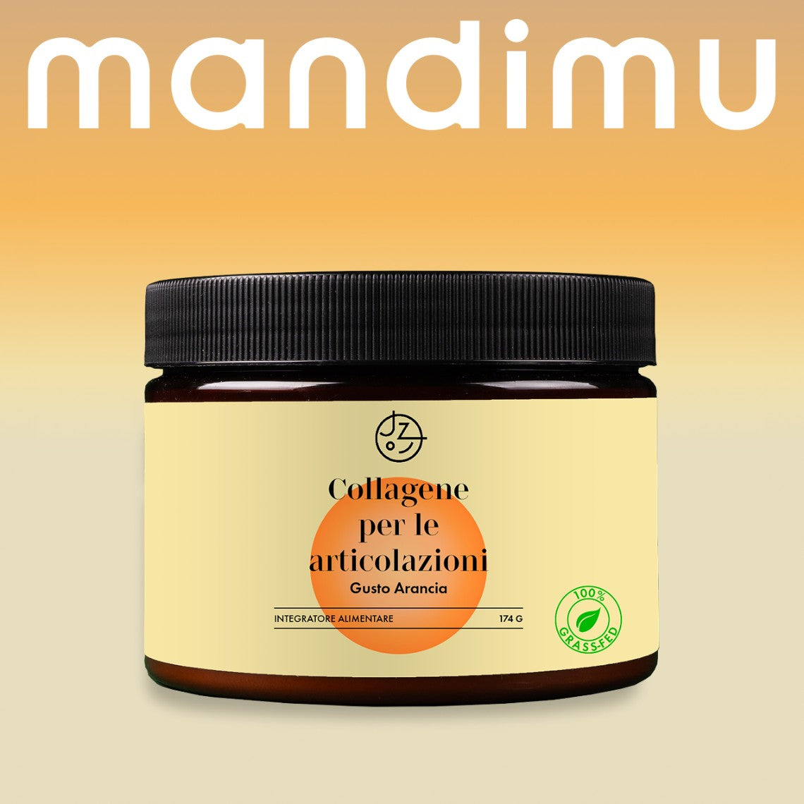 Collagene per le articolazioni (gusto arancia)