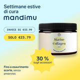 Collagene premium con acido ialuronico e vitamina C ed E (gusto limone)