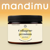 Collagene premium con acido ialuronico e vitamina C ed E (gusto limone)