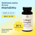 Complesso di collagene con vitamine A & C e zinco (vegetariano) – 30 capsule