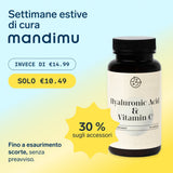 Acido ialuronico con vitamina C – 90 capsule