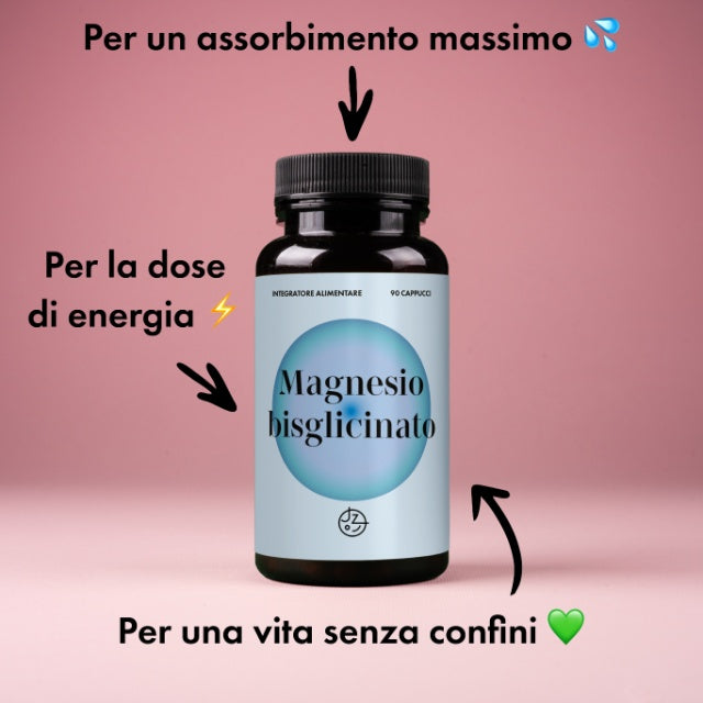 Magnesio bisglicinato – 90 capsule