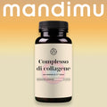 Complesso di collagene con vitamine A & C e zinco (vegetariano) – 30 capsule